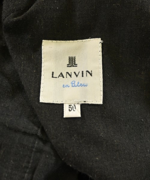 LANVIN en bleu（ランバンオンブルー）チノパン 黒 サイズ:50(XL位) メンズ/2200677672014