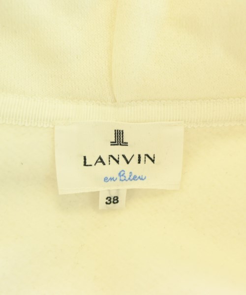 LANVIN en bleu（ランバンオンブルー）パーカー 白 サイズ:38(M位) レディース/2200682002066