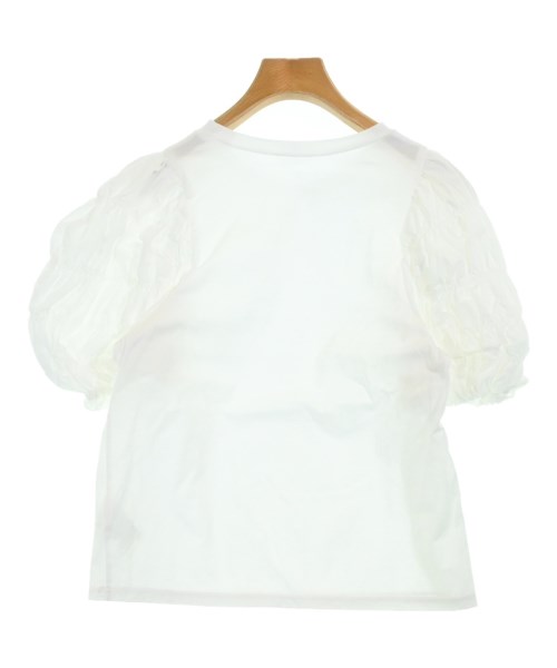 LANVIN en bleu（ランバンオンブルー）Tシャツ・カットソー 白 サイズ:38(M位) レディース/2200684330051