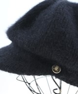 LANVIN en bleu（ランバンオンブルー）キャスケット 黒 サイズ:- レディース/2200685409039