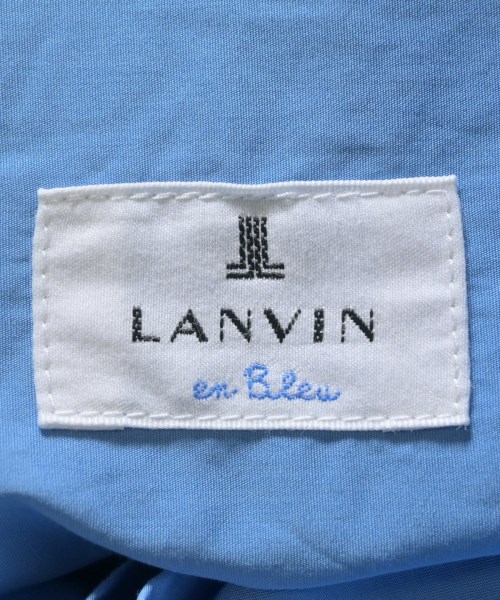 LANVIN en bleu（ランバンオンブルー）カジュアルシャツ 青 サイズ:M メンズ/2200686152071
