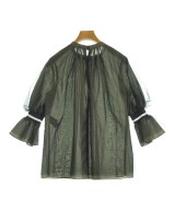 LANVIN en bleu（ランバンオンブルー）ブラウス カーキ サイズ:38(M位) レディース/2200678478011