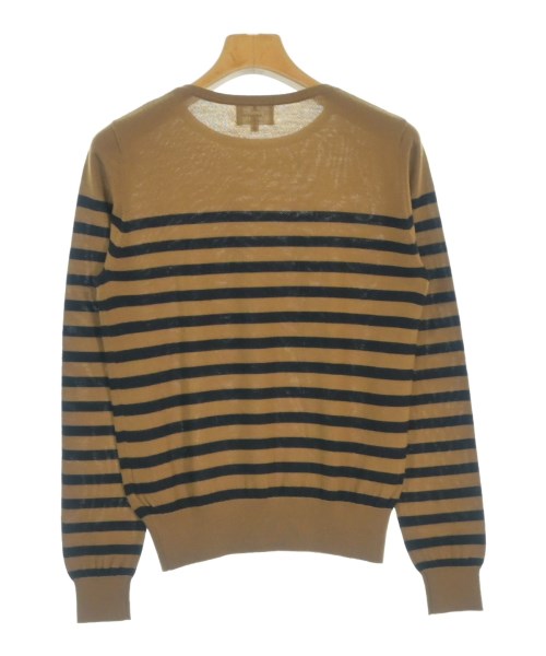 LANVIN en bleu（ランバンオンブルー）ニット・セーター 茶 サイズ:38(M位) レディース/2200682558082