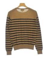 LANVIN en bleu（ランバンオンブルー）ニット・セーター 茶 サイズ:38(M位) レディース/2200682558082