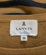 LANVIN en bleu（ランバンオンブルー）ニット・セーター 茶 サイズ:38(M位) レディース/2200682558082