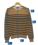 LANVIN en bleu（ランバンオンブルー）ニット・セーター 茶 サイズ:38(M位) レディース/2200682558082