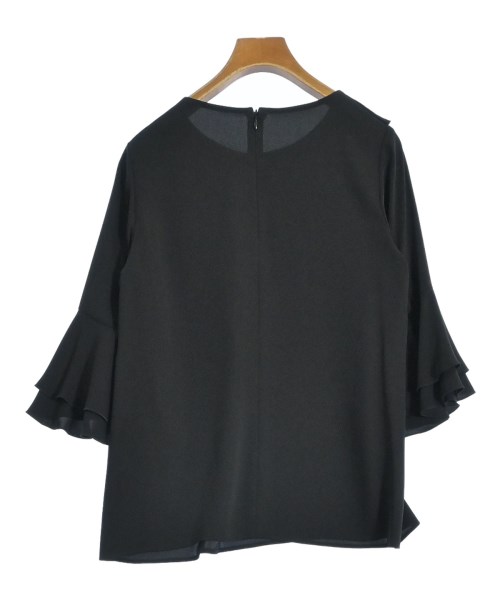 LANVIN en bleu（ランバンオンブルー）ブラウス 黒 サイズ:38(M位) レディース/2200682174107