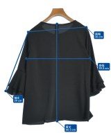 LANVIN en bleu（ランバンオンブルー）ブラウス 黒 サイズ:38(M位) レディース/2200682174107