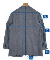 LANVIN en bleu（ランバンオンブルー）テーラードジャケット 紺 サイズ:52(XXL位) メンズ/2200679773054