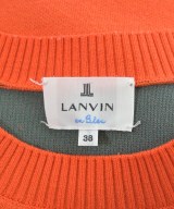 LANVIN en bleu（ランバンオンブルー）ニット・セーター オレンジ サイズ:38(M位) レディース/2200684214122