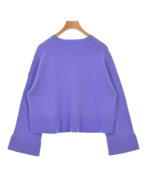 LANVIN en bleu（ランバンオンブルー）ニット・セーター 紫 サイズ:38(M位) レディース/2200684214139