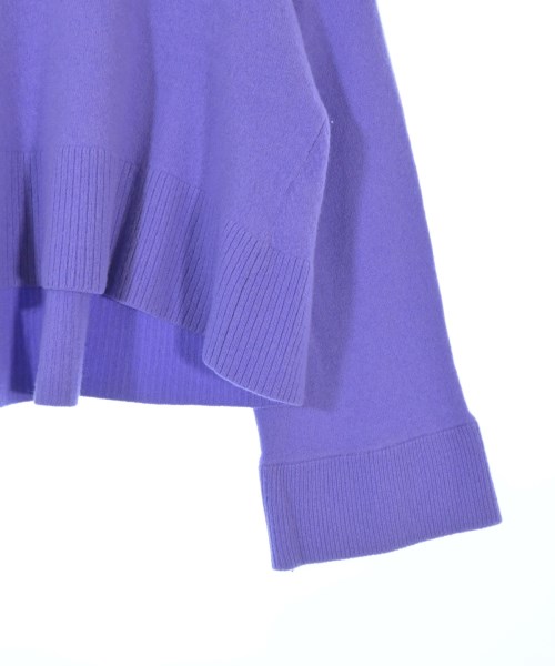 LANVIN en bleu（ランバンオンブルー）ニット・セーター 紫 サイズ:38(M位) レディース/2200684214139