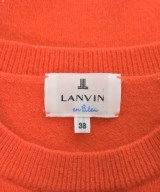 LANVIN en bleu（ランバンオンブルー）ニット・セーター オレンジ サイズ:38(M位) レディース/2200684214146