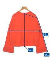 LANVIN en bleu（ランバンオンブルー）ニット・セーター オレンジ サイズ:38(M位) レディース/2200684214146