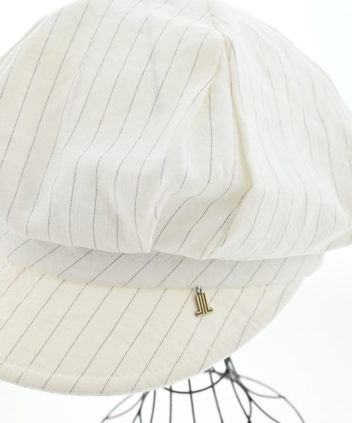 LANVIN en bleu（ランバンオンブルー）キャスケット 白 サイズ:- レディース/2200691551036