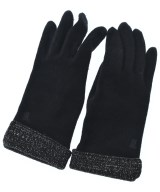 LANVIN en bleu（ランバンオンブルー）手袋 黒 サイズ:- レディース/2200684835075