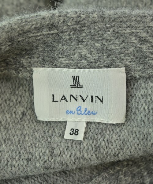 LANVIN en bleu（ランバンオンブルー）ニット・セーター グレー サイズ:38(M位) レディース/2200688238094