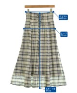 JILL by JILL STUART（ジルバイジルスチュアート）ロング・マキシ丈スカート ベージュ サイズ:S レディース/2200602141080