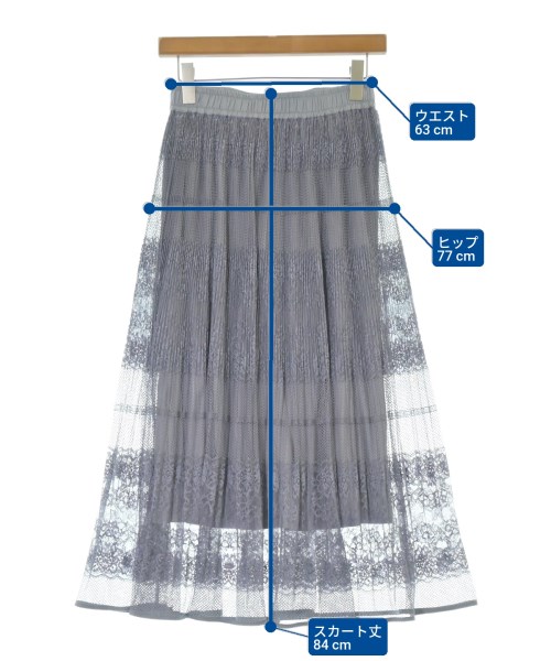 JILL by JILL STUART（ジルバイジルスチュアート）ロング・マキシ丈スカート 紫 サイズ:F レディース/2200675173025