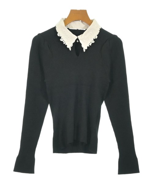 JILL by JILL STUART(ジルバイジルスチュアート)ニット・セーター 黒 サイズ:F/2200648758037
