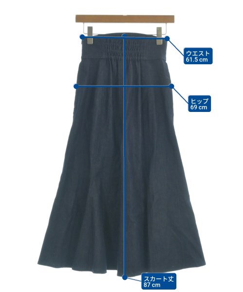 JILL by JILL STUART（ジルバイジルスチュアート）ロング・マキシ丈スカート 紺 サイズ:S レディース/2200650338074