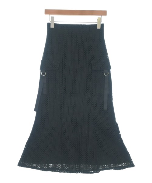 JILL by JILL STUART(ジルバイジルスチュアート)ロング・マキシ丈スカート 黒 サイズ:S/2200661430064