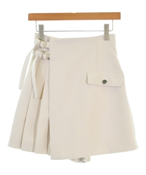 JILL by JILL STUART(ジルバイジルスチュアート)ショートパンツ 白 サイズ:S/2200671078041