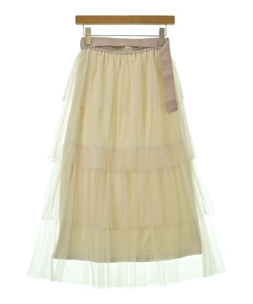 JILL by JILL STUART（ジルバイジルスチュアート）ロング・マキシ丈スカート ベージュ サイズ:FR レディース/2200688532062