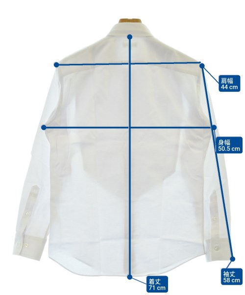 GENERRA（ジェネラ）カジュアルシャツ 白 サイズ:M メンズ/2200620272100