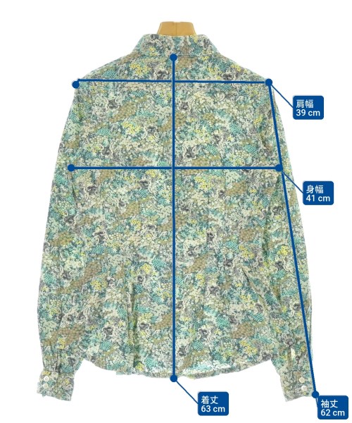 PAUL&JOE SISTER（ポールアンドジョーシスター）カジュアルシャツ 緑 サイズ:1(S位) レディース/2200658110047