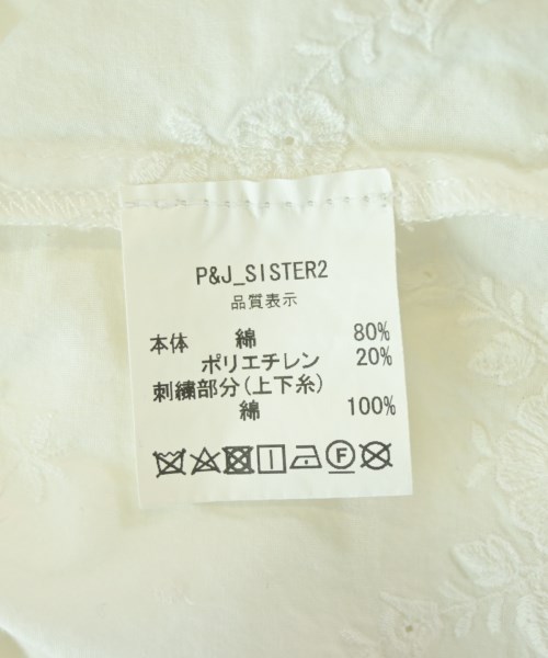PAUL&JOE SISTER（ポールアンドジョーシスター）カジュアルシャツ 白 サイズ:0(XS位) レディース/2200710543189