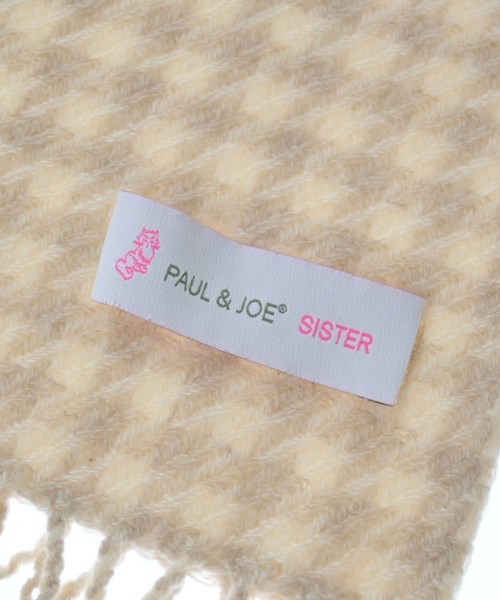 PAUL&JOE SISTER（ポールアンドジョーシスター）マフラー ベージュ サイズ:- レディース/2200666394095