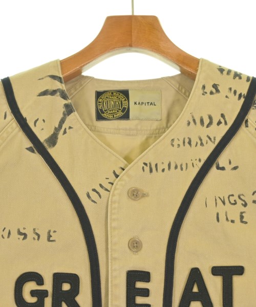 KAPITAL（キャピタル）カジュアルシャツ ベージュ サイズ:3(L位) メンズ/2200635783011