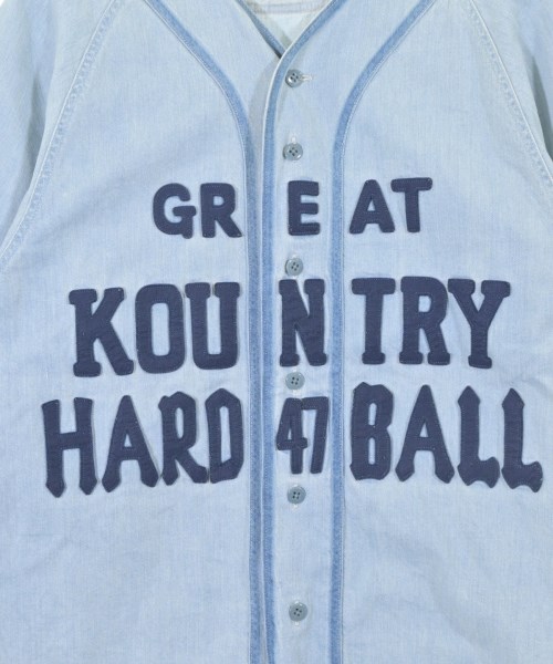 KAPITAL（キャピタル）カジュアルシャツ 青 サイズ:3(L位) メンズ/2200635783028