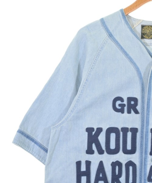 KAPITAL（キャピタル）カジュアルシャツ 青 サイズ:3(L位) メンズ/2200635783028