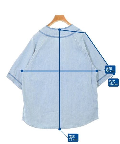 KAPITAL（キャピタル）カジュアルシャツ 青 サイズ:3(L位) メンズ/2200635783028