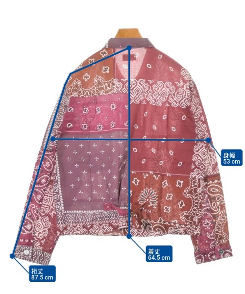 KAPITAL（キャピタル）その他 赤 サイズ:5(XXL位) メンズ/2200637572033