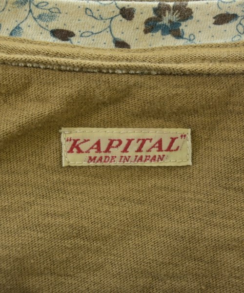 KAPITAL（キャピタル）Tシャツ・カットソー 茶 サイズ:3(L位) メンズ/2200637572040
