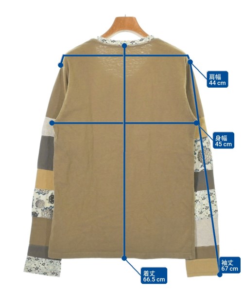 KAPITAL（キャピタル）Tシャツ・カットソー 茶 サイズ:3(L位) メンズ/2200637572040