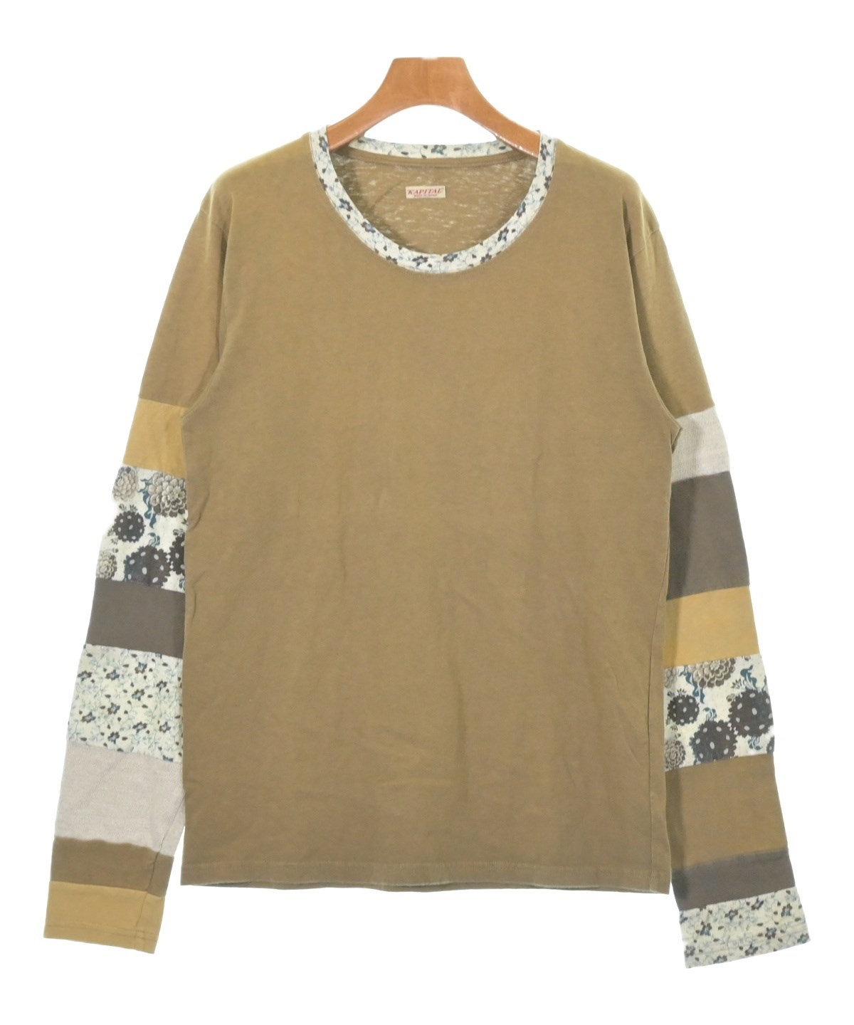 KAPITAL（キャピタル）Tシャツ・カットソー 茶 サイズ:3(L位) メンズ