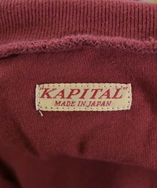 KAPITAL（キャピタル）Tシャツ・カットソー 赤 サイズ:4(XL位) メンズ/2200637572057
