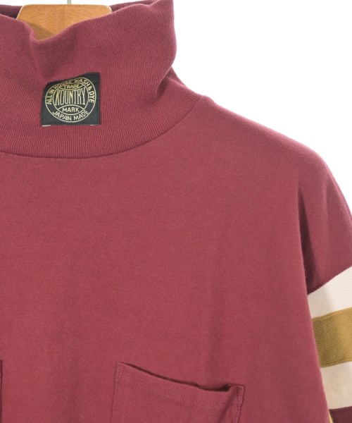 KAPITAL（キャピタル）Tシャツ・カットソー 赤 サイズ:4(XL位) メンズ/2200637572057