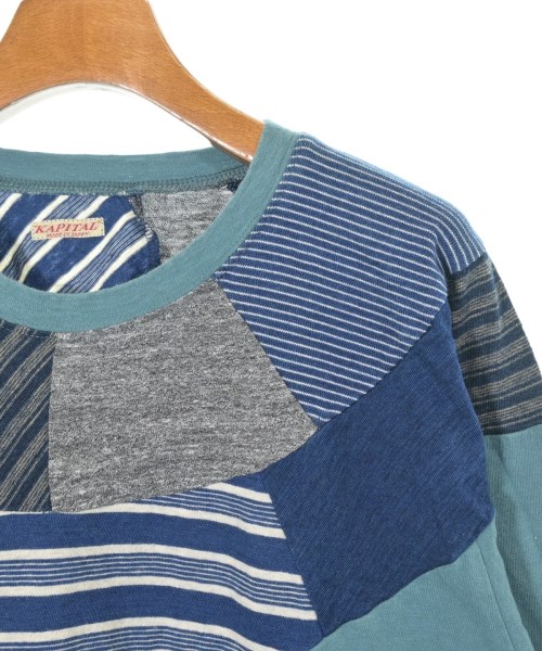 KAPITAL（キャピタル）Tシャツ・カットソー 青 サイズ:3(L位) メンズ/2200637572064