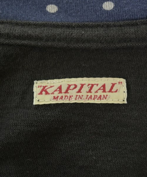 KAPITAL（キャピタル）Tシャツ・カットソー 黒 サイズ:4(XL位) メンズ/2200637572071