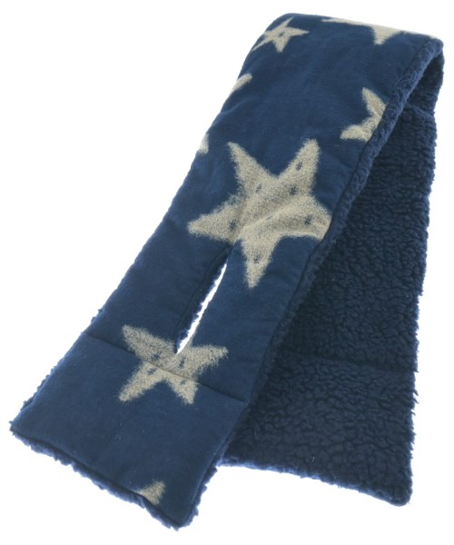 KAPITAL（キャピタル）マフラー 紺 サイズ:- メンズ/2200637617161