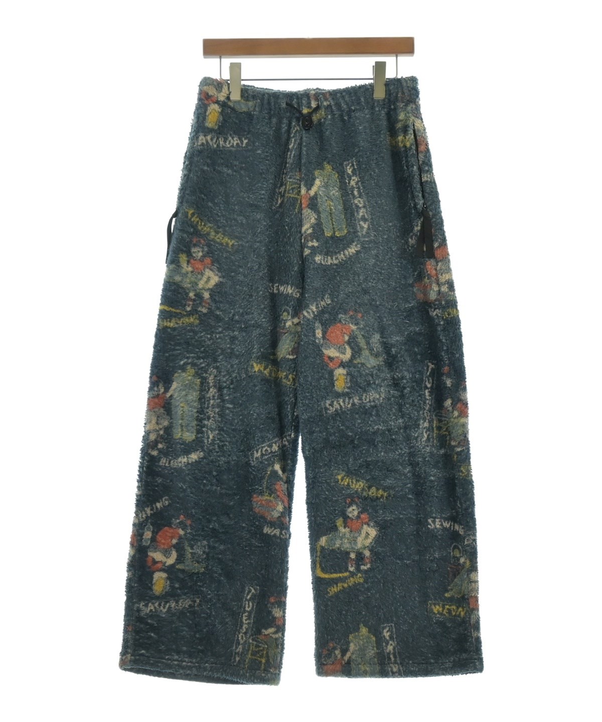 KAPITAL(キャピタル) ラップスカートクロップドパンツ メンズ JPN：1 【中古】【ブランド古着バズストア】 KAPITAL（キャピタル）その他 紺 サイズ:2(M位) メンズ/2200638132045