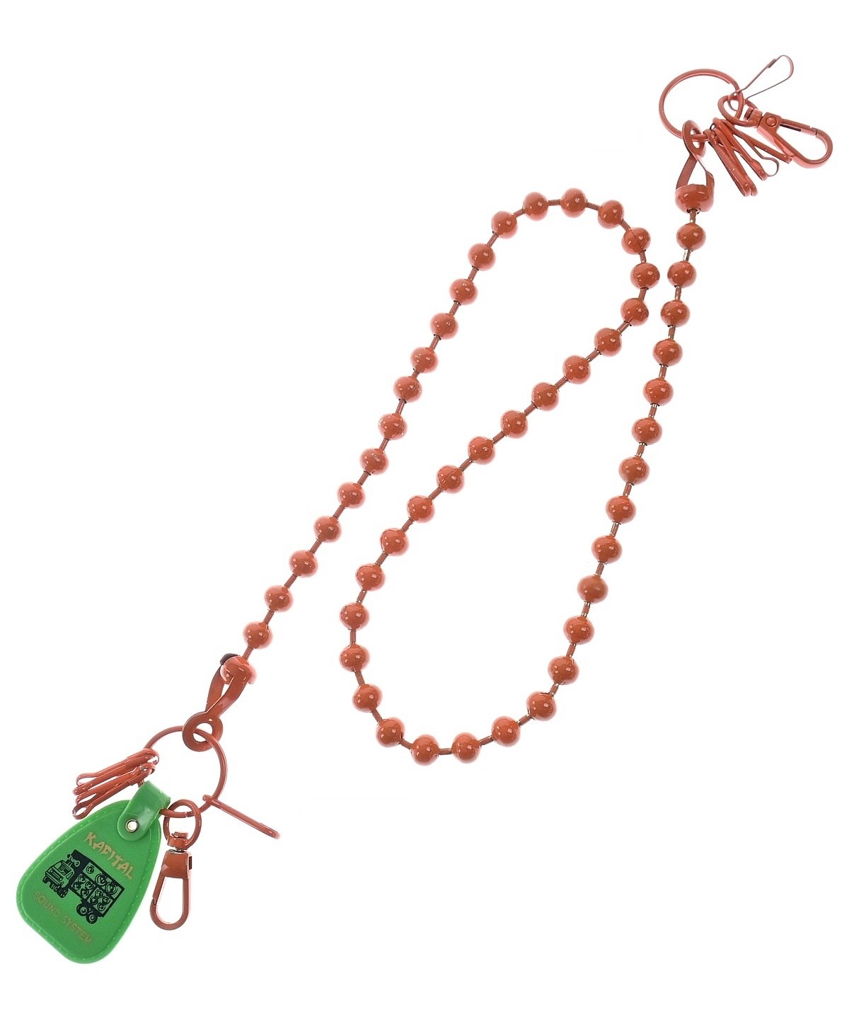 KAPITAL（キャピタル）ウォレットチェーン オレンジ サイズ:- メンズ