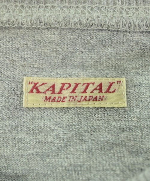 KAPITAL（キャピタル）Tシャツ・カットソー グレー サイズ:2(M位) メンズ/2200643601031