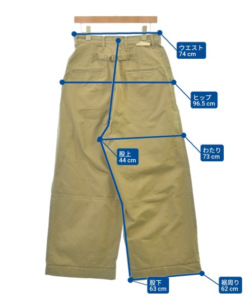 KAPITAL（キャピタル）チノパン ベージュ サイズ:2(M位) メンズ/2200623750131