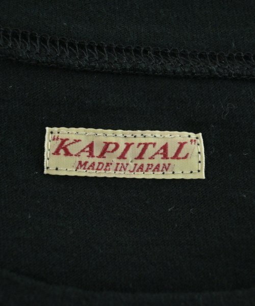 KAPITAL（キャピタル）Tシャツ・カットソー 黒 サイズ:3(L位) メンズ/2200612219076